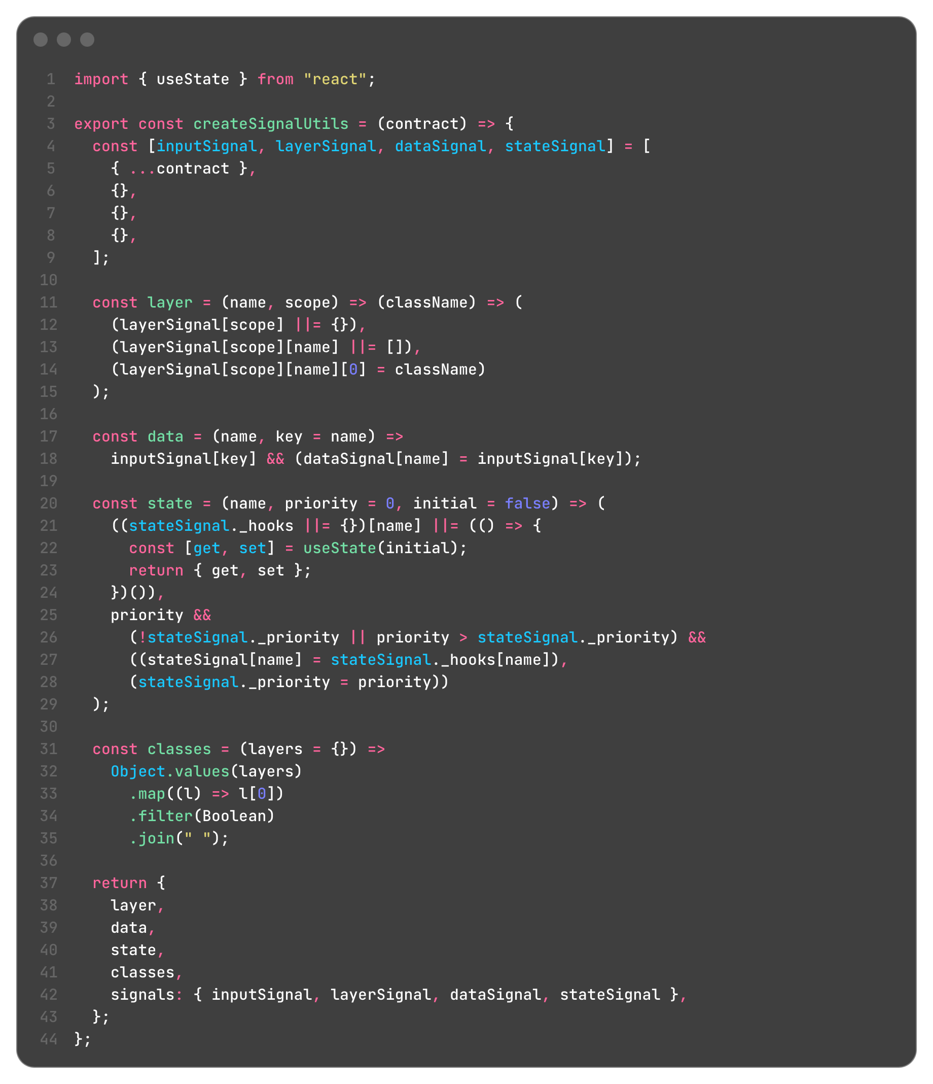 Signal UI - Minimalist Component Library